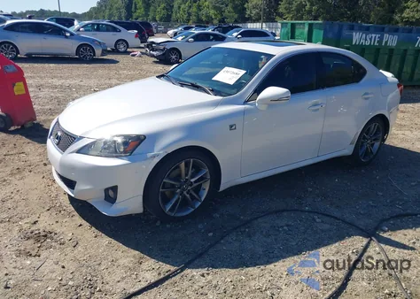 2012 Lexus Is 250 from USA, damaged, VIN JTHBF5C22C5169105